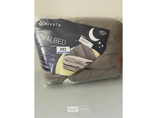 Zelesta royalbed twee kleuren 200 x 200 300 gr - afbeelding 3 van  3