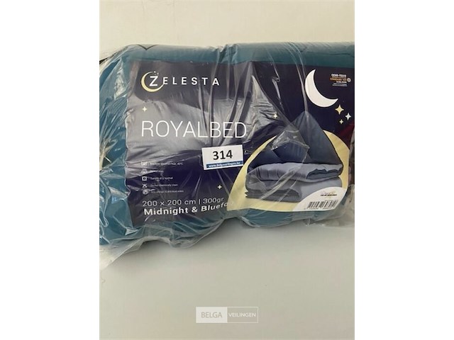 Zelesta royalbed twee kleuren 200 x 200 300 gr - afbeelding 2 van  3