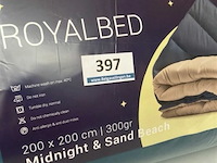 Zelesta royalbed twee kleuren 200 x 200 300 gr - afbeelding 3 van  3