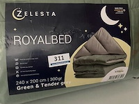 Zelesta royalbed twee kleuren 240 x 200 300 gr - afbeelding 1 van  3