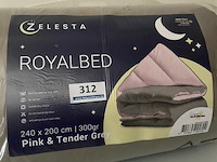 Zelesta royalbed twee kleuren 240 x 200 300 gr - afbeelding 2 van  3