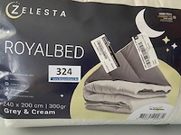 Zelesta royalbed twee kleuren 240 x 200 300 gr - afbeelding 1 van  3