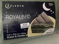 Zelesta royalbed twee kleuren 240 x 200 300 gr - afbeelding 2 van  3