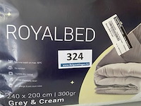 Zelesta royalbed twee kleuren 240 x 200 300 gr - afbeelding 3 van  3