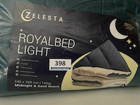 Zelesta royalbed twee kleuren 240 x 200 300 gr - afbeelding 1 van  3