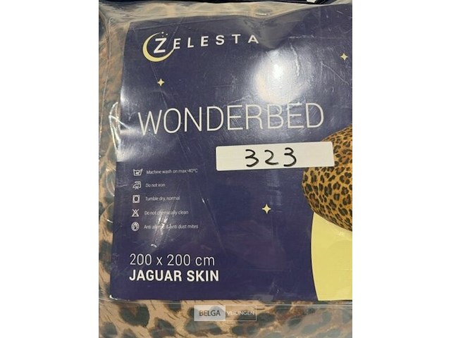 Zelesta wonderbed jaguar skin 200x200 - afbeelding 3 van  3