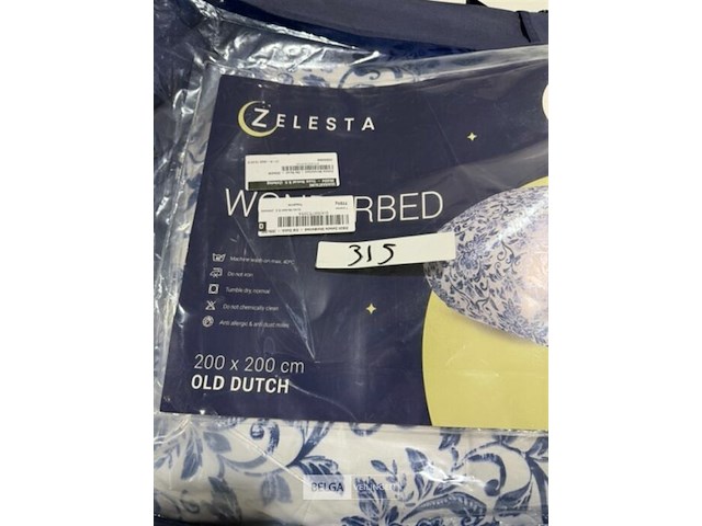 Zelesta wonderbed old dutch 200x200 300 gr - afbeelding 3 van  3