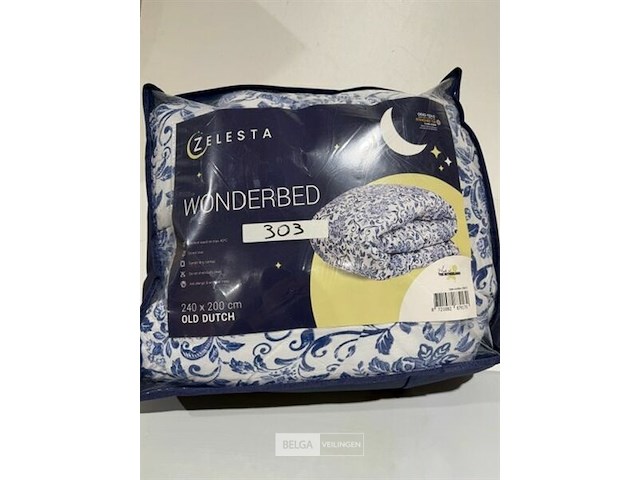 Zelesta wonderbed old dutch 240x200 300gr - afbeelding 2 van  3