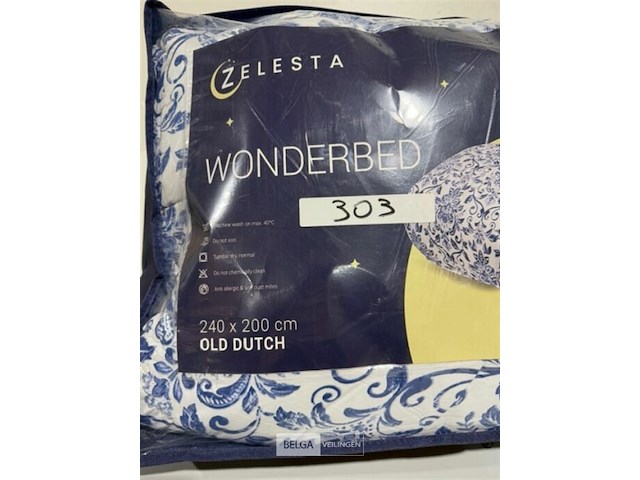 Zelesta wonderbed old dutch 240x200 300gr - afbeelding 3 van  3