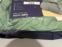 Zelesta wonderbed pastel green 240 x 220 - afbeelding 1 van  3