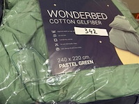 Zelesta wonderbed pastel green 240 x 220 - afbeelding 3 van  3
