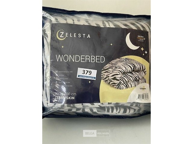 Zelesta wonderbed zebra skin 200 x 200 - afbeelding 1 van  3
