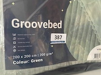 Zelestagroovebed green 200 x 200 200 gr - afbeelding 3 van  3