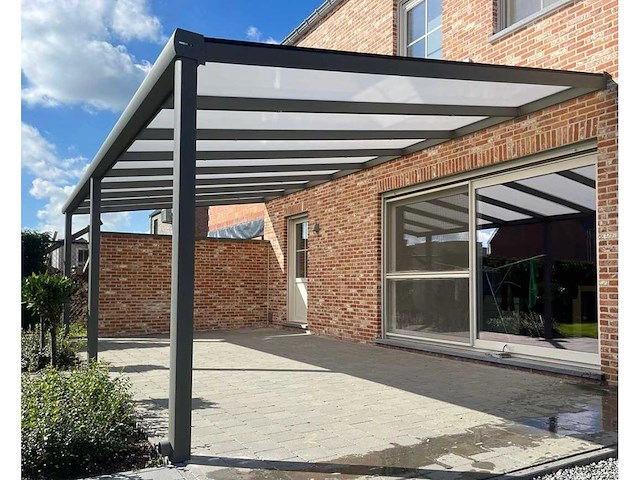 Zelfbouw pakket - terrasoverkapping 400x500 cm - afbeelding 1 van  1