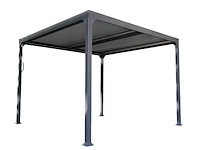 Zelfdragende bioklimatologische pergola first ii aluminiumantracietgrijs, 9m² - afbeelding 9 van  15