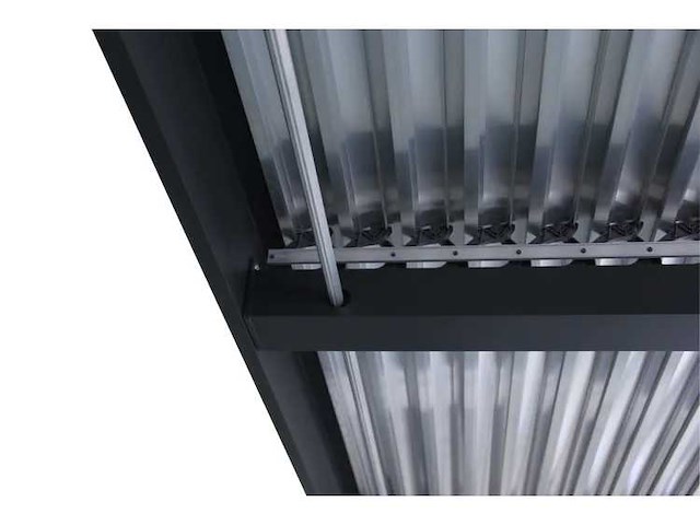 Zelfdragende bioklimatologische pergola first ii aluminiumantracietgrijs, 9m² - afbeelding 15 van  15