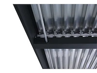 Zelfdragende bioklimatologische pergola first ii aluminiumantracietgrijs, 9m² - afbeelding 15 van  15