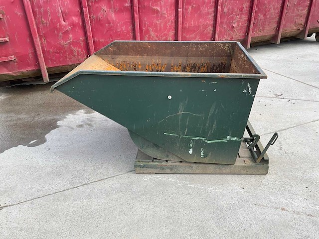 Zelfkiepende heftruckcontainer - afbeelding 5 van  10