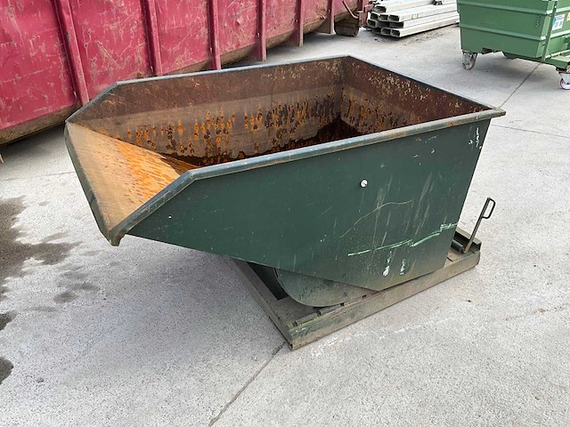 Zelfkiepende heftruckcontainer - afbeelding 6 van  10