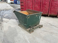 Zelfkiepende heftruckcontainer - afbeelding 1 van  10