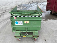 Zelfkiepende heftruckcontainer - afbeelding 5 van  12