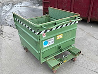 Zelfkiepende heftruckcontainer - afbeelding 7 van  12