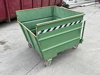 Zelfkiepende heftruckcontainer - afbeelding 10 van  12