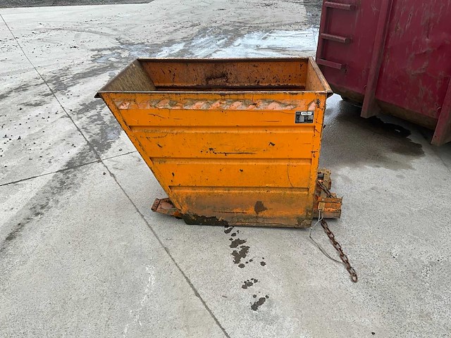 Zelfkiepende heftruckcontainer - afbeelding 2 van  9