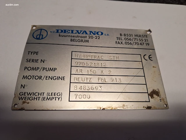 Zelfrijdende veldspuit delvano hydrotrac stm - afbeelding 7 van  11