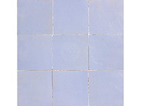 Zellije glazed sky blue 10x10 cm - wandtegel 6m² - afbeelding 1 van  1