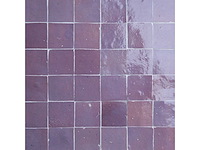 Zellije glazed violet 10x10 cm - wandtegel 6m² - afbeelding 2 van  2