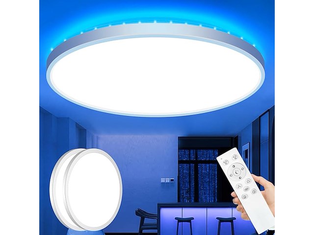 Zemty led plafondlamp (pack van 2) - afbeelding 1 van  6