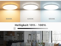 Zemty led plafondlamp (pack van 2) - afbeelding 6 van  6