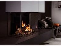 Zen fires - trimline 83 panoramic - gas stove