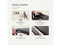Zengrowth opvouwbare massagetafel - afbeelding 2 van  7