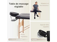 Zengrowth opvouwbare massagetafel - afbeelding 5 van  7