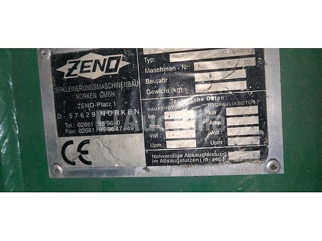 Zeno 110kw hamermolen - afbeelding 6 van  8
