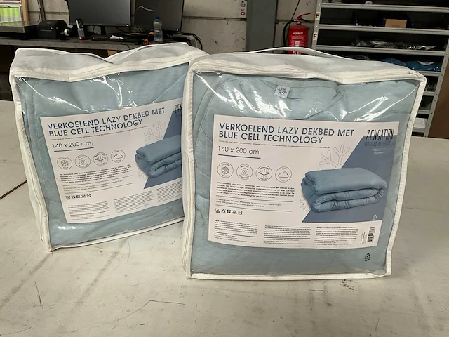 Zensation verkoelend lazy dekbed met blue cell technology 140 x 200 cm (2x) - afbeelding 1 van  6
