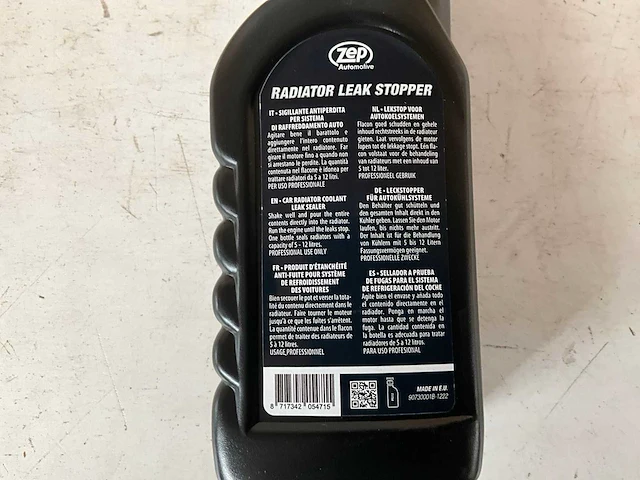 Zep automotive lekstop voor autokoelsystemen 250ml (24x) - afbeelding 4 van  4