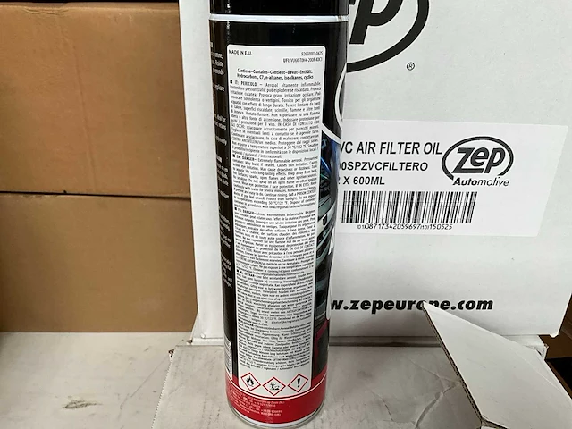 Zep luchtfilter sprayolie 600ml (12x) - afbeelding 5 van  5