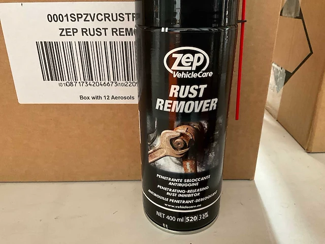 Zep vehicle care anti-roestkruipolie met schok effect 400ml (12x) - afbeelding 2 van  4