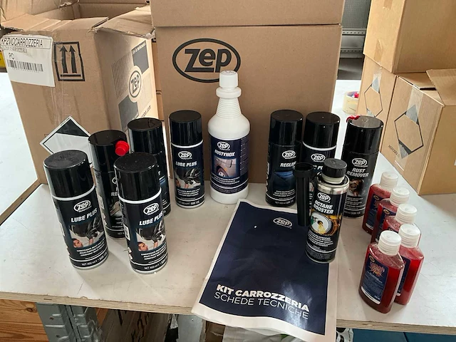 Zep vehicle care carrosserie kit 15-delig - afbeelding 1 van  12