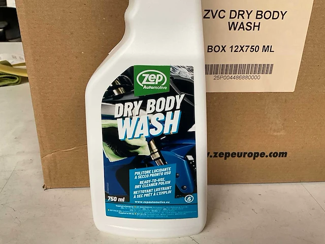 Zep vehicle care gebruiksklaar droogglansmiddel 750ml (12x) - afbeelding 2 van  4