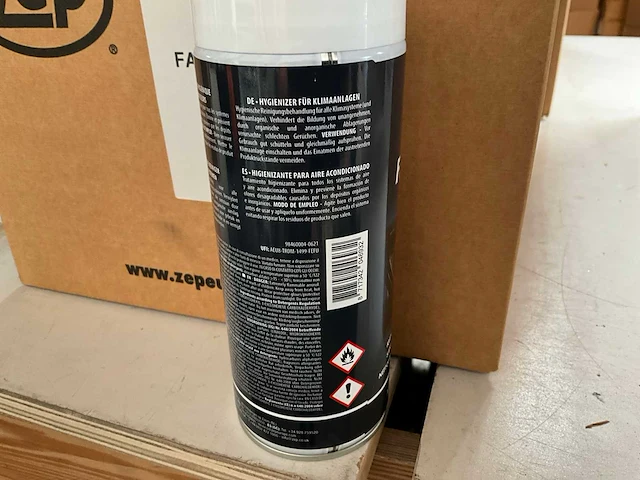 Zep vehicle care hygiënische reiniger voor airco systemen 400ml (12x) - afbeelding 4 van  5