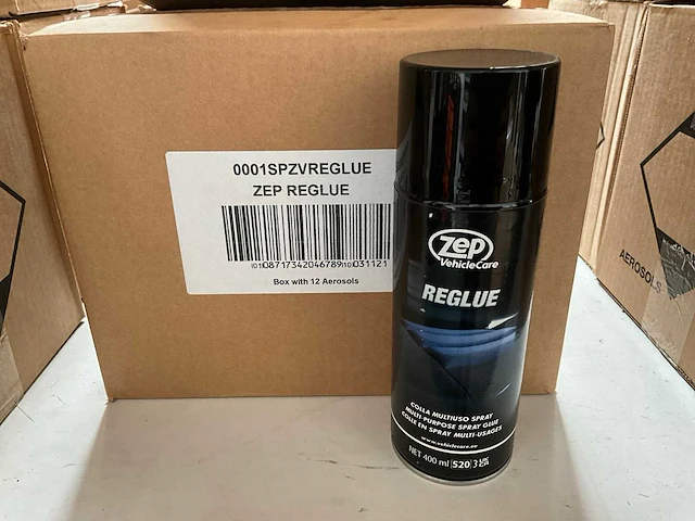 Zep vehicle care multifunctionele lijmspray 400ml (12x) - afbeelding 1 van  4