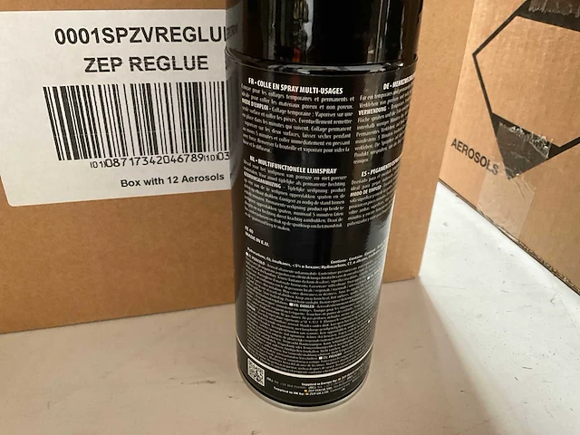 Zep vehicle care multifunctionele lijmspray 400ml (12x) - afbeelding 3 van  4