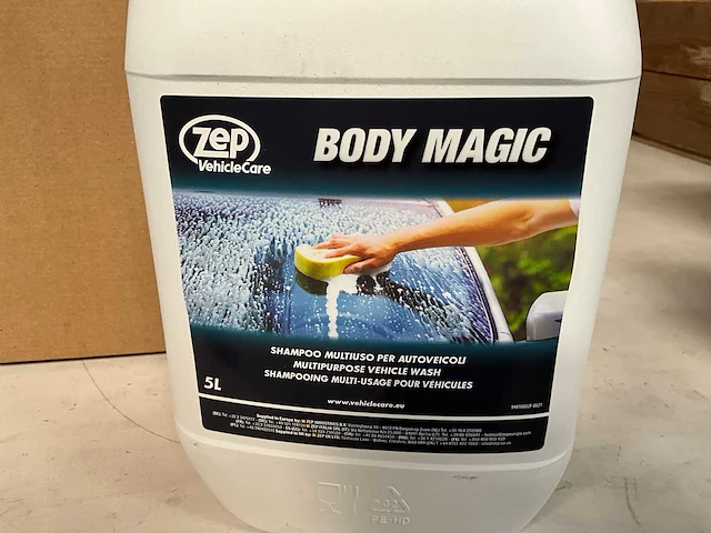 Zep vehicle care multipurpose autoshampoo 5 liter (4x) - afbeelding 2 van  3