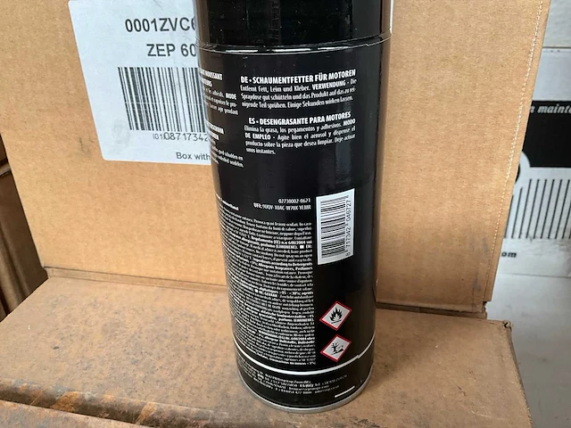 Zep vehicle care ontvetterschuim voor motoren 400ml (12x) - afbeelding 4 van  4