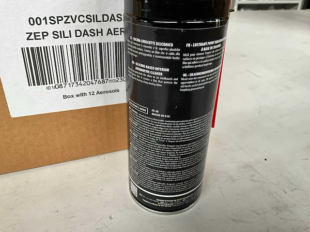 Zep vehicle care siliconenhoudende cockpitspray 400ml (12x) - afbeelding 3 van  4