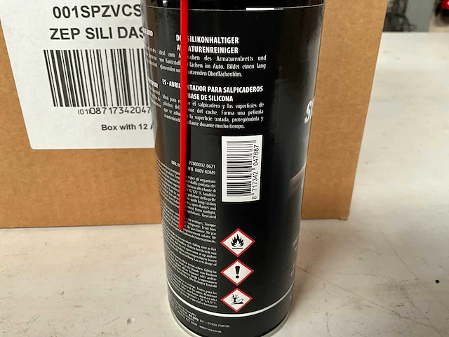 Zep vehicle care siliconenhoudende cockpitspray 400ml (12x) - afbeelding 4 van  4